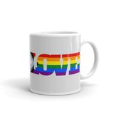 Progress LGBT Love Mug